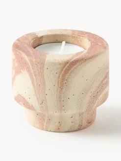 Hot Portavelas en look mármol Kiko, 2 uds. Portavelas|Jarrones