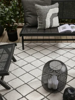 Farolillos|Jarrones></noscript>blomus Portavelas Lito, 45 cm Negro