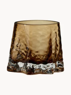 Portavelas|Jarrones>Cooee Design Portavelas soplado artesanalmente Gry Marrón claro