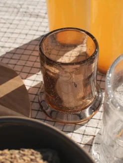 Jarrones|Velas Y Candelabros>DBKD Portavelas tealight Bubble Marrón claro transparente