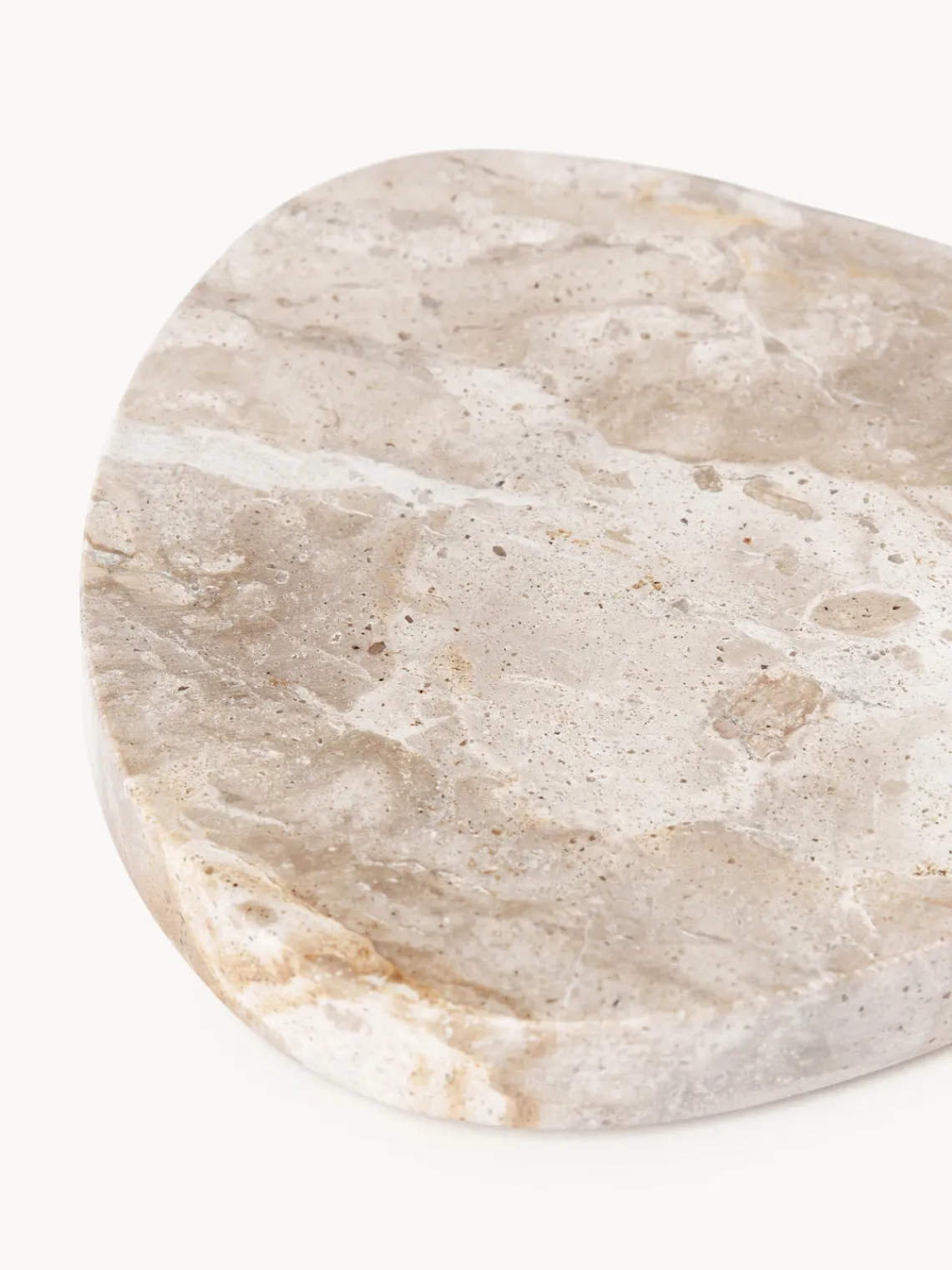 Outlet Posavasos asimétricos de mármol Lio, 4 uds. Posavasos|Vajillas Completas