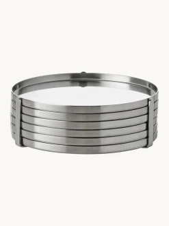 New Posavasos con base Arne Jacobsen, 6 uds. Posavasos|Vajillas Completas