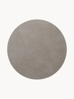 Posavasos|Vajillas Completas>Lind DNA Posavasos de cuero redondos Hot Greige
