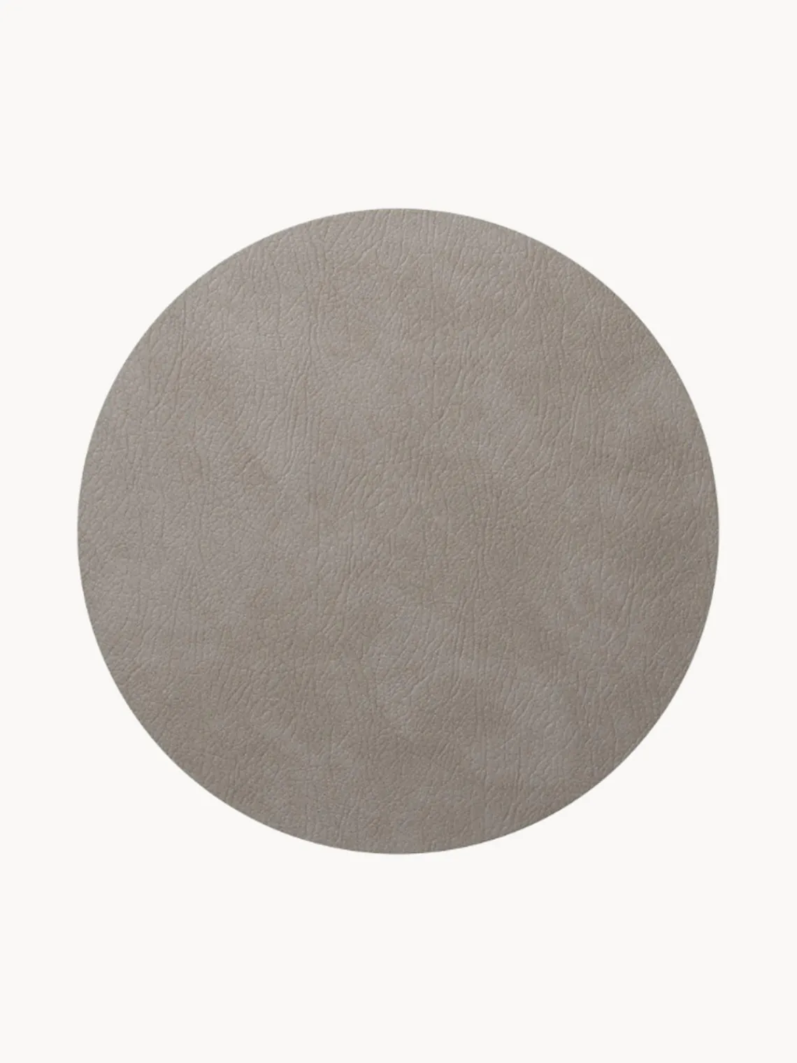 Posavasos|Vajillas Completas>Lind DNA Posavasos de cuero redondos Hot Greige