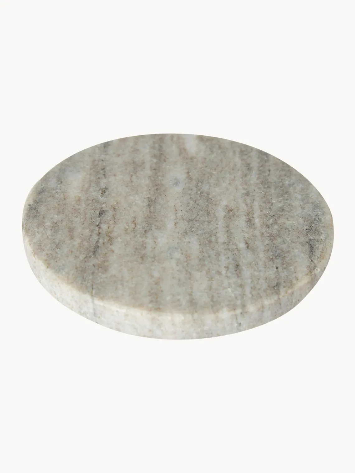 Posavasos|Vajillas Completas>Westwing Collection Posavasos de mármol travertino Callum, 4 uds. Mármol beige