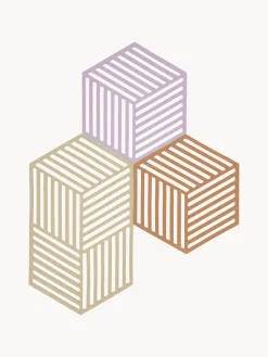 Posavasos|Vajillas Completas>Zone Denmark Posavasos de silicona Hexagon, 3 uds.