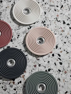 Posavasos|Vajillas Completas>blomus Posavasos de silicona Oolong Gris oscuro