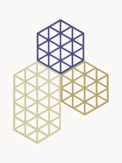 Hot Posavasos de silicona Triangles, 3 uds. Posavasos|Vajillas Completas