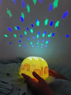 Clearance Proyector de cielos estrellados Rainbows, con temporizador Niños Decoración Infantil|Lámparas Infantiles