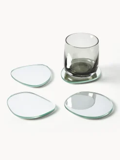 Psavasos asimetricos Lio, 4 uds. Posavasos|Vajillas Completas