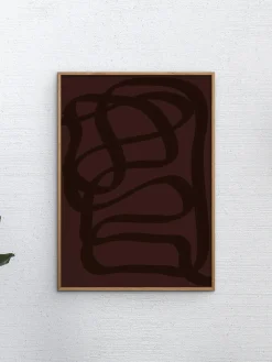 Outlet Póster Burgundy Burgundy Pósters|Jarrones