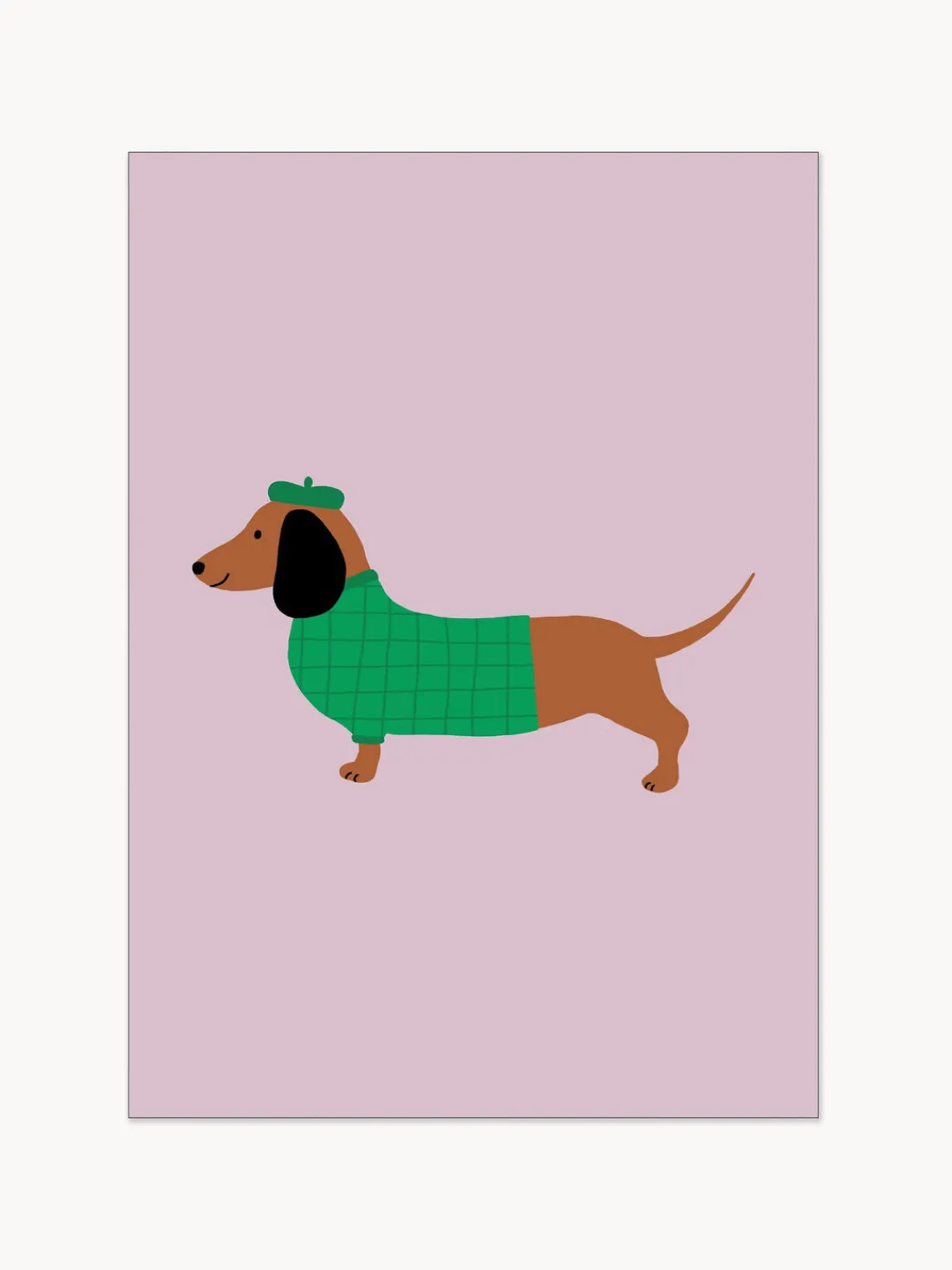 Pósters|Jarrones>POSTER & FRAME Póster Dachshund