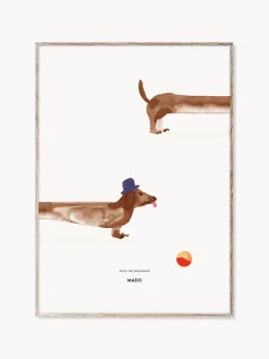 Pósters|Jarrones>MADO Póster Doug the Dachshund