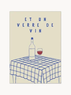Póster Et Un Verre de Vin Pósters|Jarrones