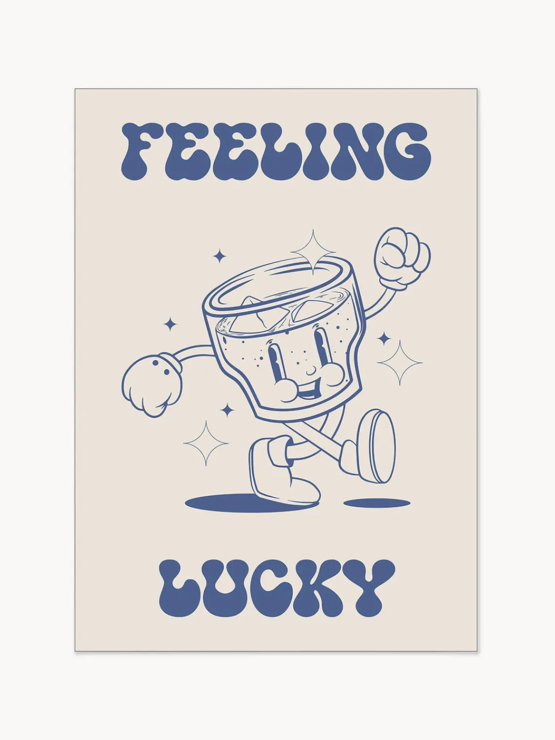 Pósters|Jarrones>POSTER & FRAME Póster Feeling Lucky