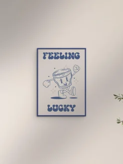 Pósters|Jarrones>POSTER & FRAME Póster Feeling Lucky