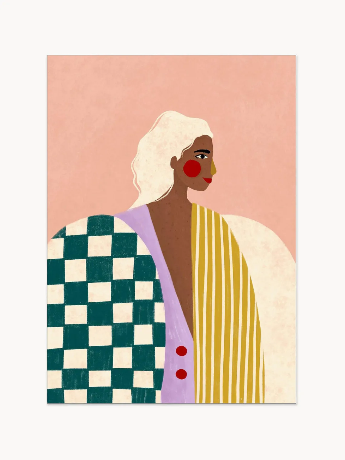 Pósters|Jarrones>POSTER & FRAME Póster Funky Blouse