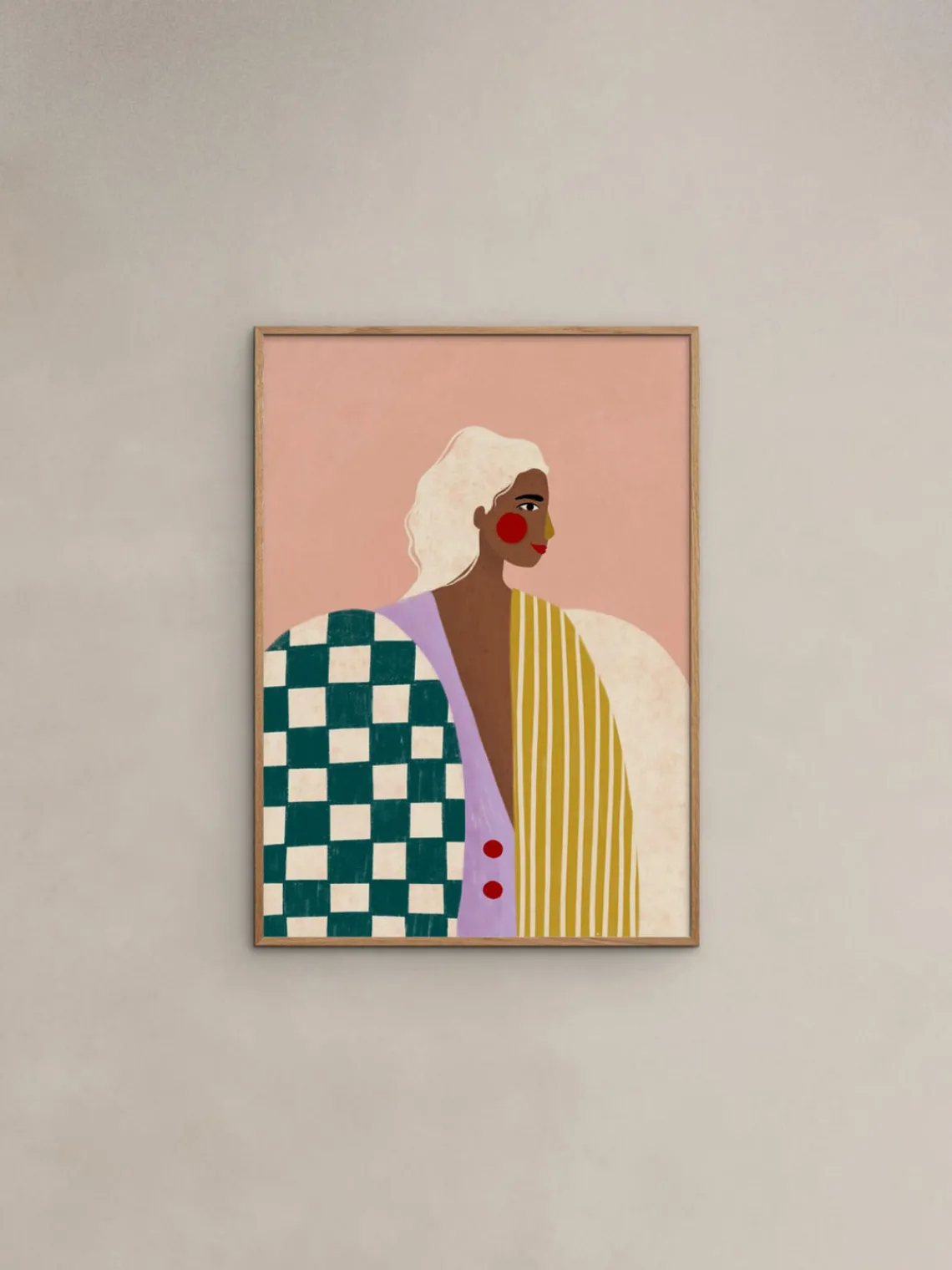 Pósters|Jarrones>POSTER & FRAME Póster Funky Blouse