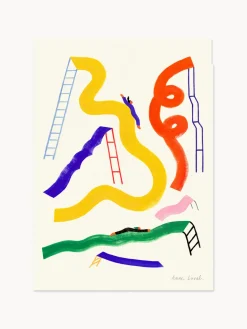 Pósters|Jarrones>Paper Collective Póster Glisser