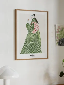 Discount Póster Green Coat Pósters|Jarrones