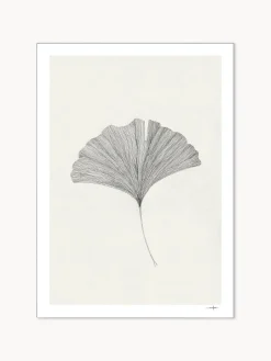 Outlet Póster Grinkgo Leaf Pósters|Jarrones