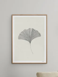 Outlet Póster Grinkgo Leaf Pósters|Jarrones