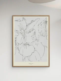 Discount Póster Japanese Iris Pósters|Jarrones