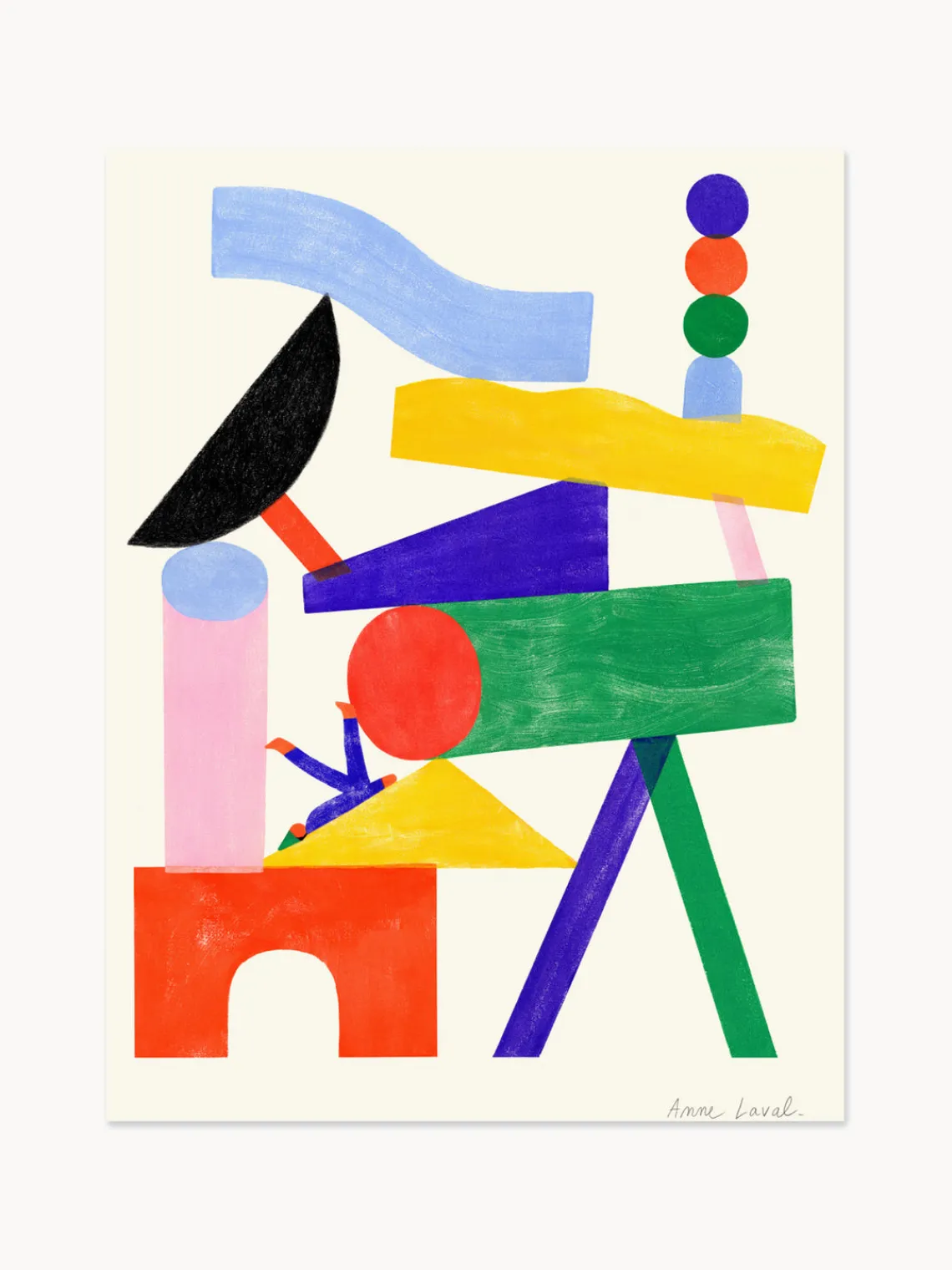 Pósters|Jarrones>Paper Collective Póster Jouer