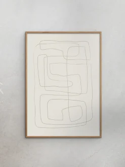 Pósters|Jarrones>POSTER & FRAME Póster Lines 01