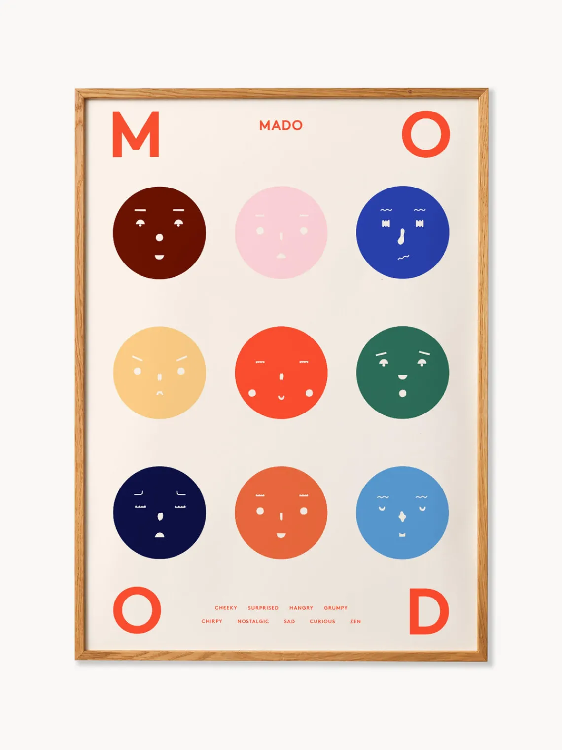Hot Póster Nine Moods Pósters|Jarrones