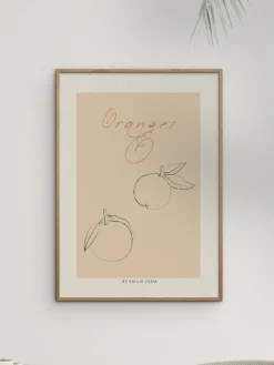 Pósters|Jarrones>POSTER & FRAME Póster Oranges 01