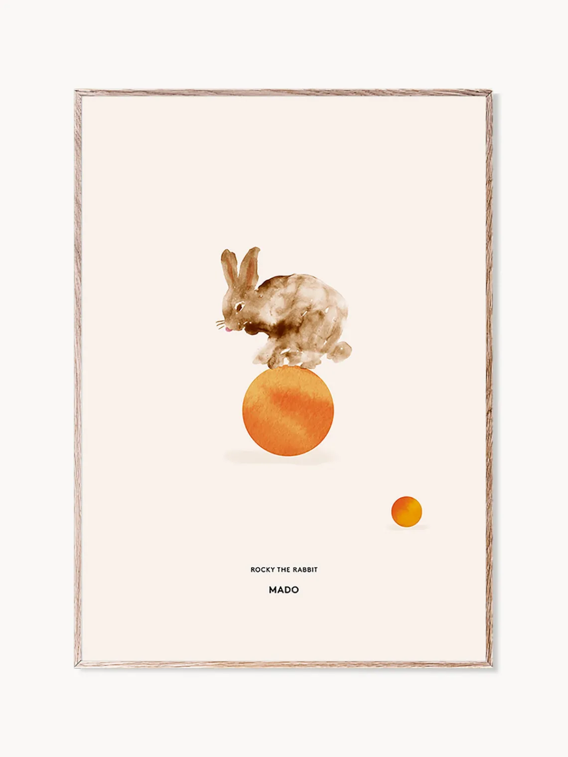 Pósters|Jarrones>MADO Póster Rocky the Rabbit