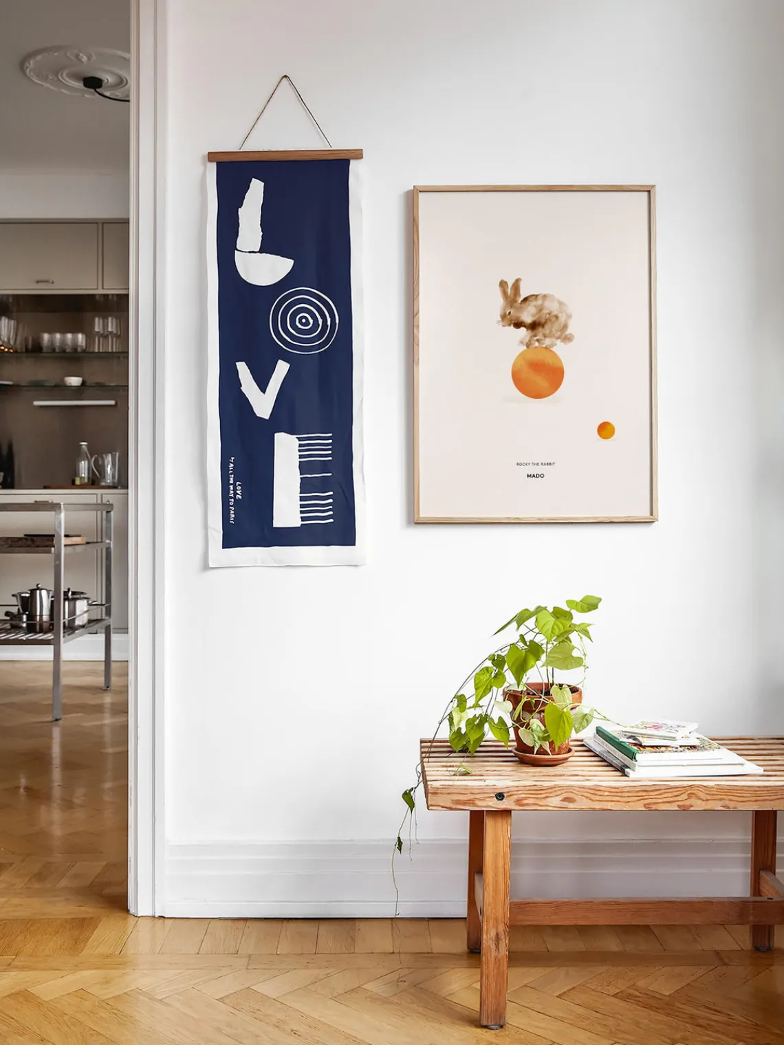 Pósters|Jarrones>MADO Póster Rocky the Rabbit