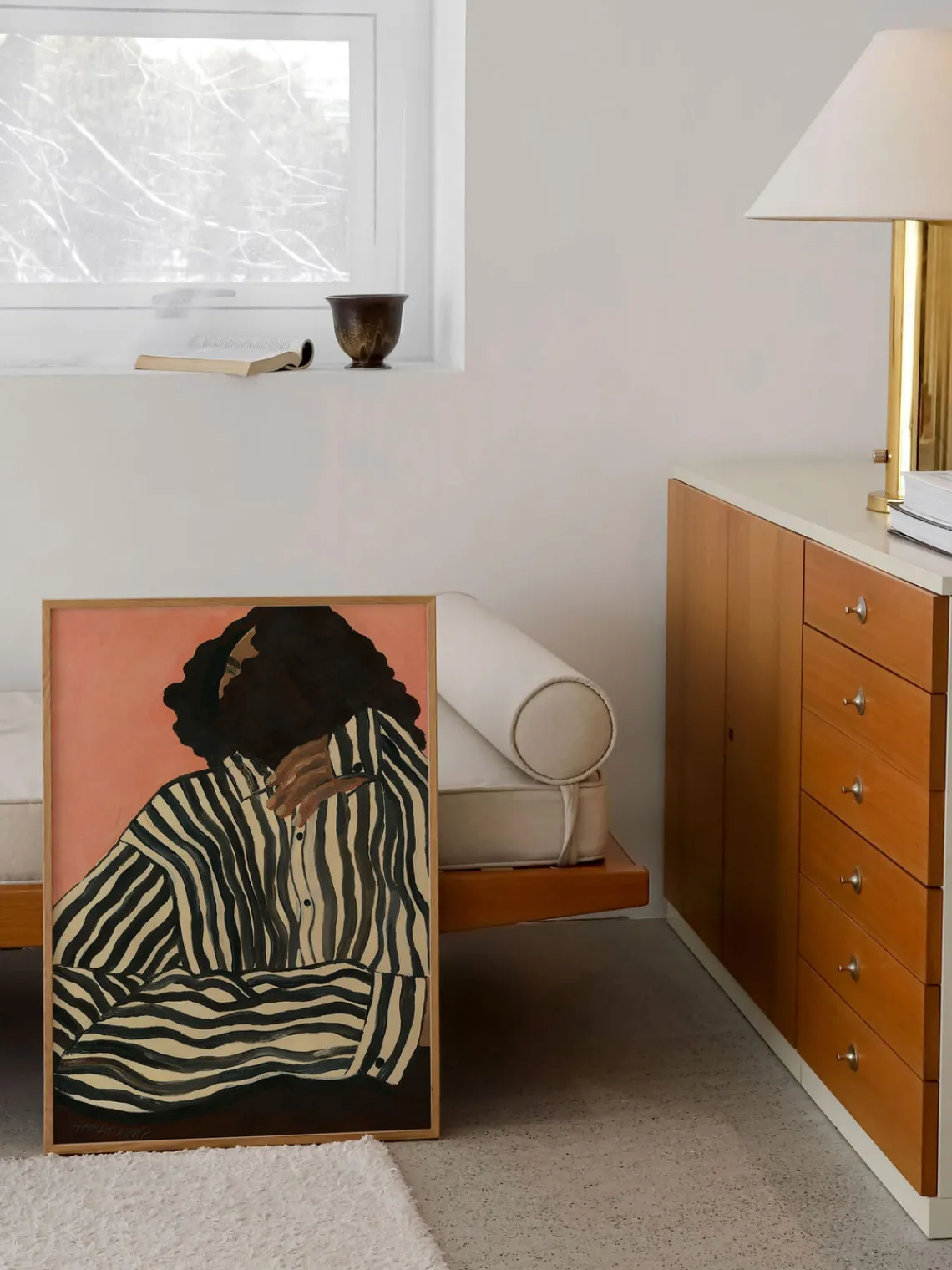 Discount Póster Serene Stripes by Hanna Peterson x The Poster Club Pósters|Jarrones