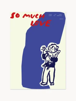 Pósters|Jarrones>Paper Collective Póster So Much Love Chicken