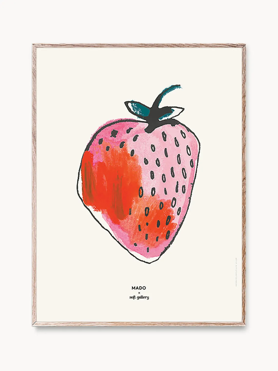 Pósters|Jarrones>MADO Póster Strawberry