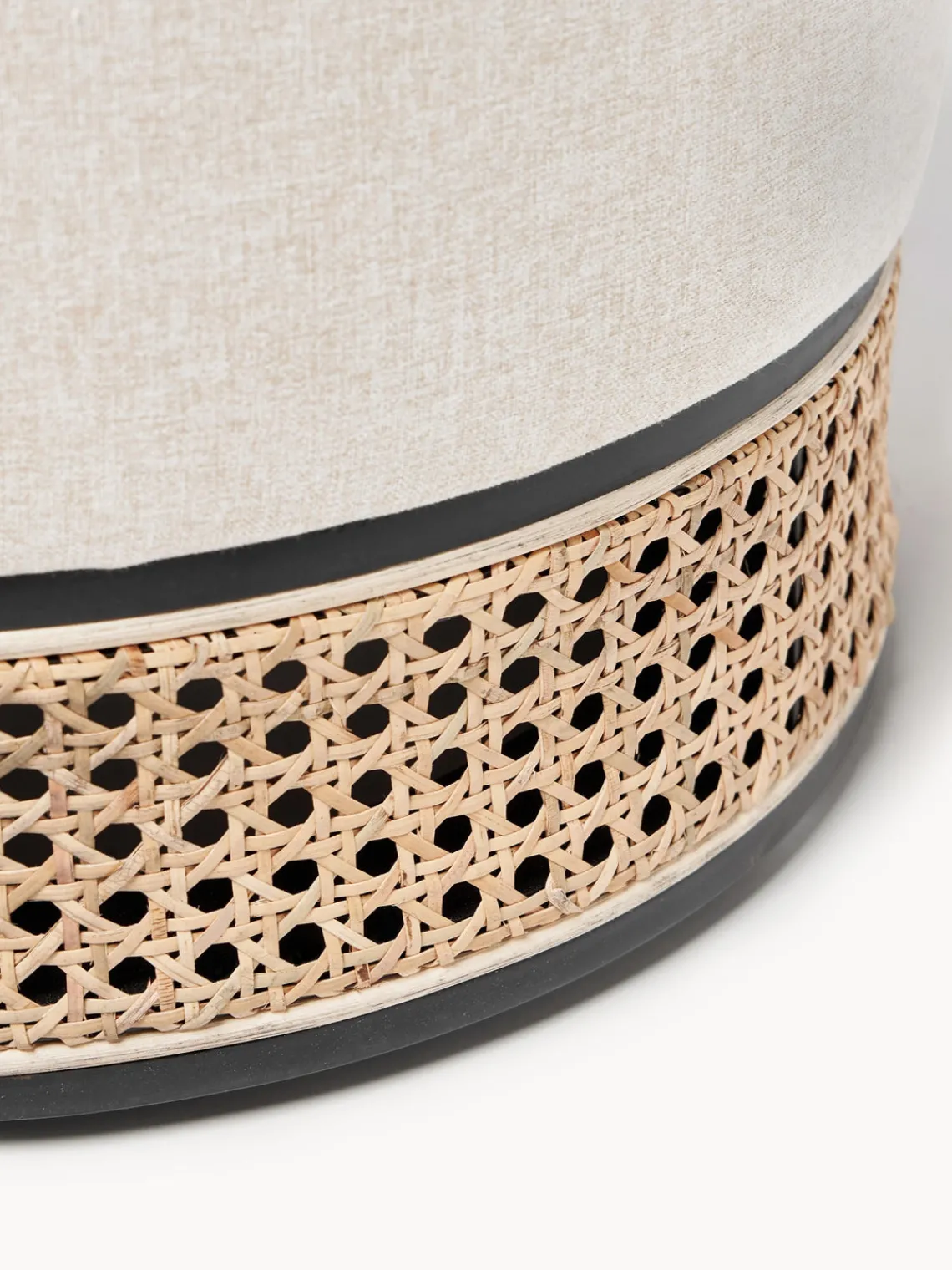 Outlet Puf con tejido vienés Mara Pufs Y Otomanos|Pufs Y Otomanos