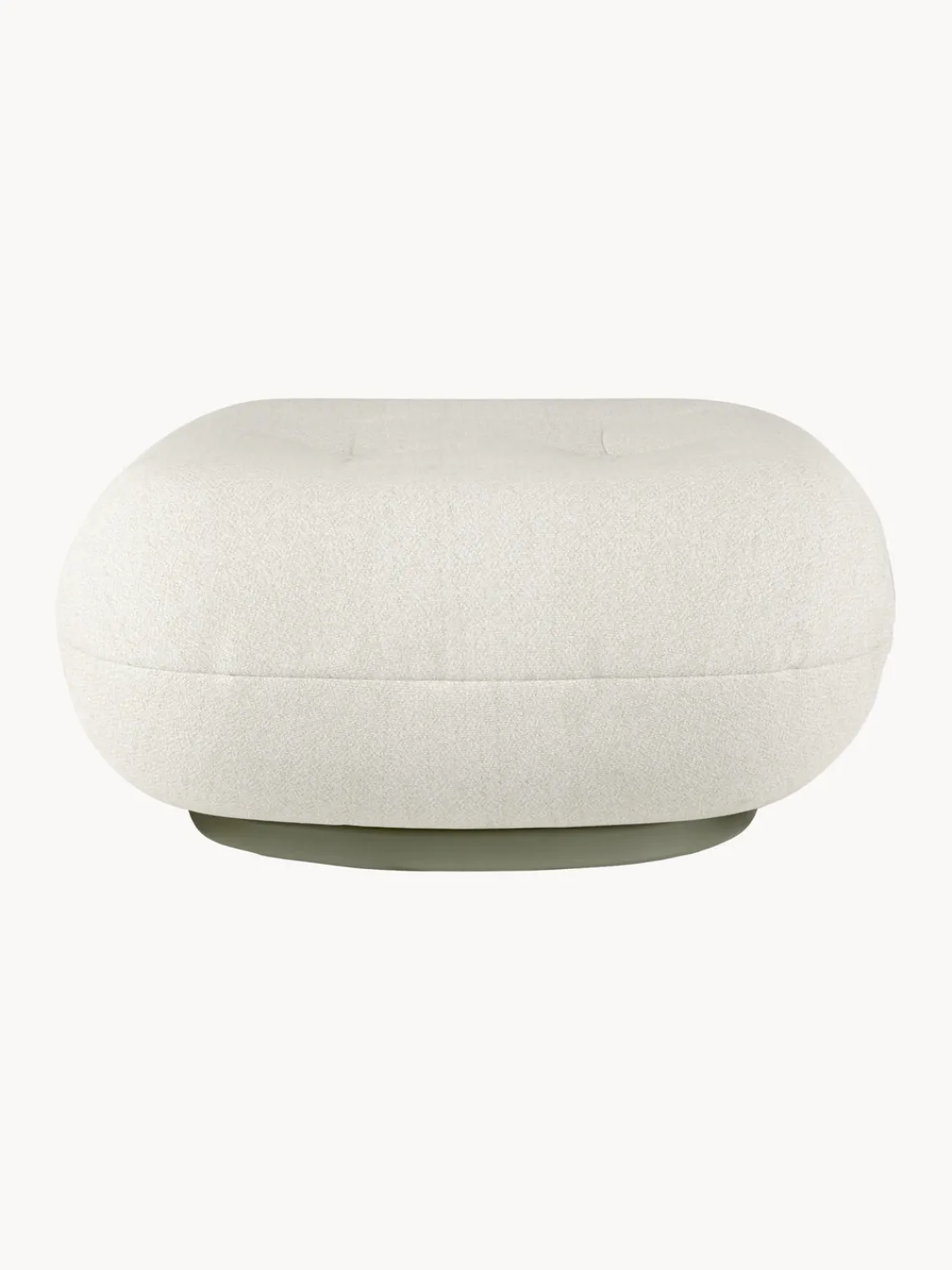 Puf De Exterior|Muebles De Jardín>GUBI Puf de exterior giratorio Pacha Tejido blanco Off White, greige