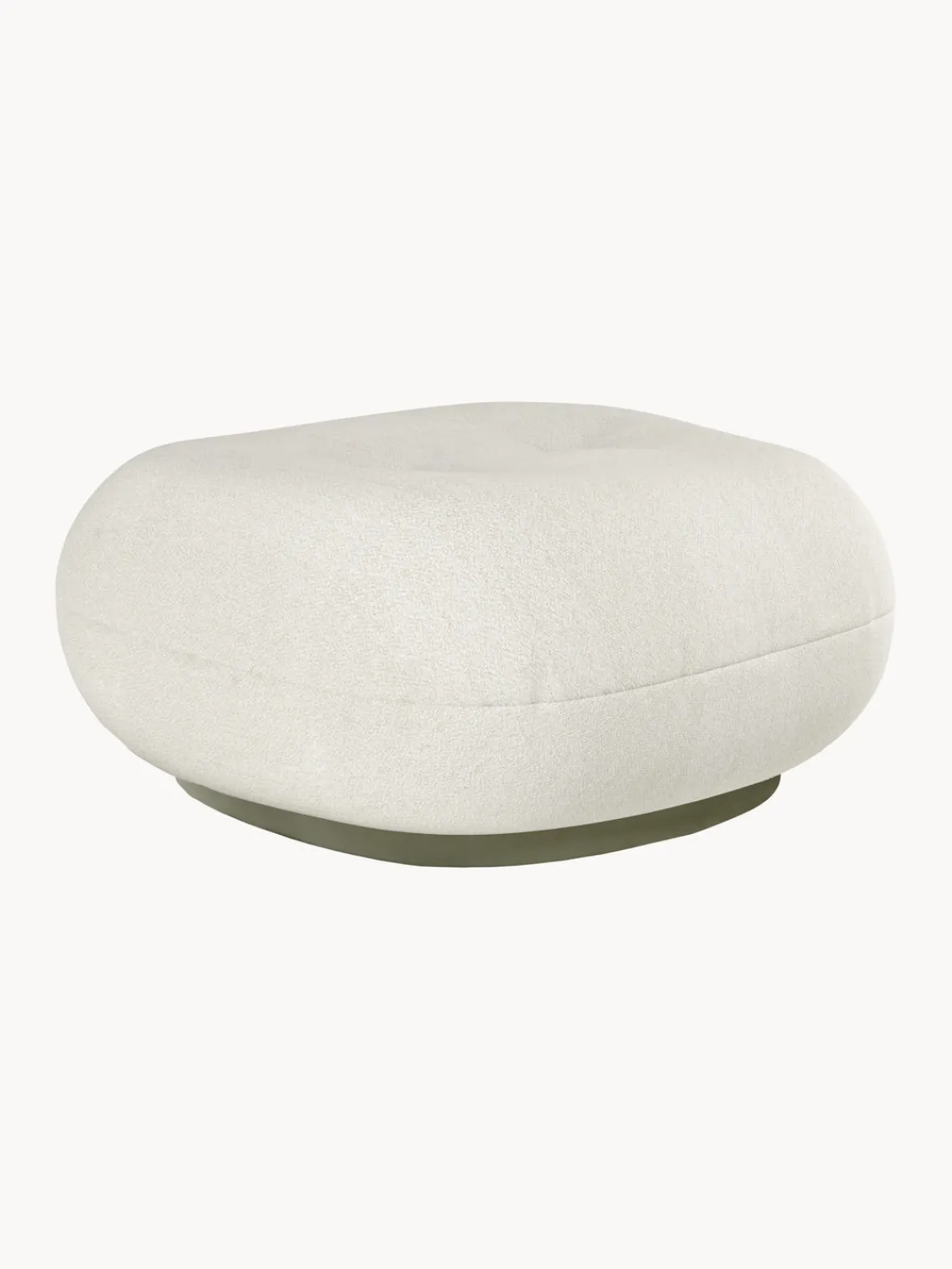 Puf De Exterior|Muebles De Jardín>GUBI Puf de exterior giratorio Pacha Tejido blanco Off White, greige