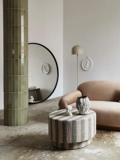 Cojines Para Suelo Y Pufs|Pufs Y Otomanos></noscript>Nordal Puf de lino Ladoga