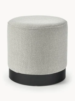 Outlet Puf de tejido bouclé Orchid Pufs Y Otomanos|Pufs Y Otomanos