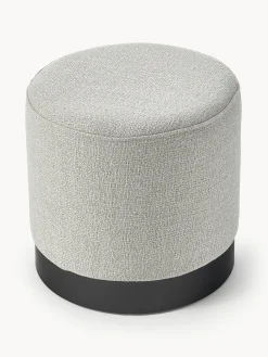 Outlet Puf de tejido bouclé Orchid Pufs Y Otomanos|Pufs Y Otomanos