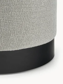 Outlet Puf de tejido bouclé Orchid Pufs Y Otomanos|Pufs Y Otomanos