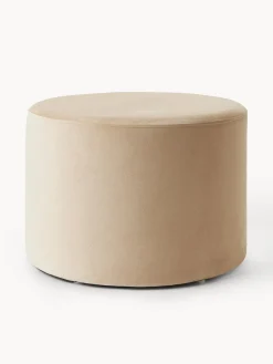 Outlet Puf de terciopelo Daisy Pufs Y Otomanos|Pufs Y Otomanos