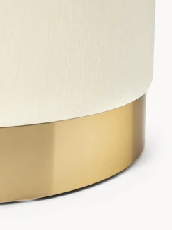 Discount Puf de terciopelo Orchid Pufs Y Otomanos|Pufs Y Otomanos