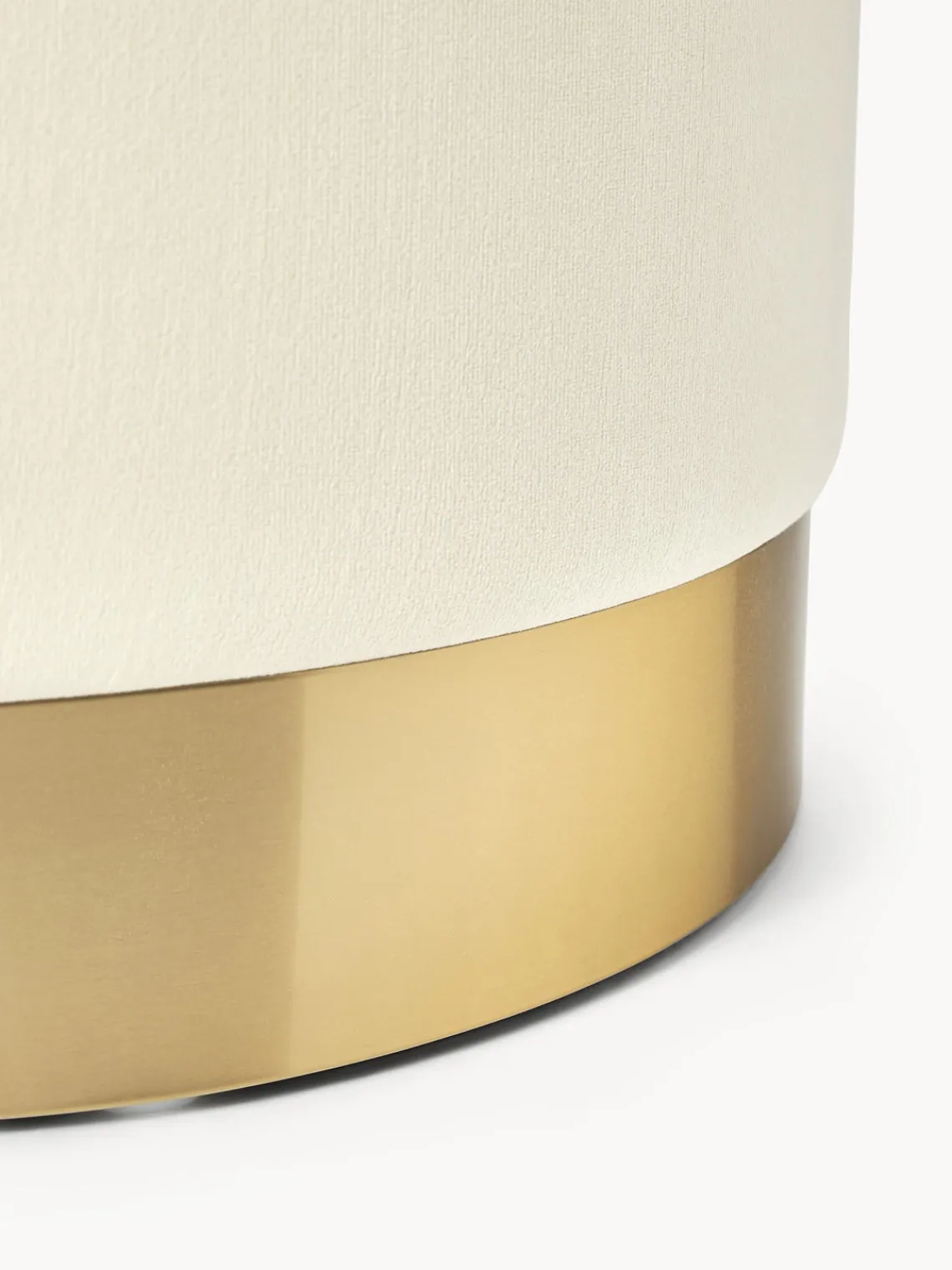 Discount Puf de terciopelo Orchid Pufs Y Otomanos|Pufs Y Otomanos