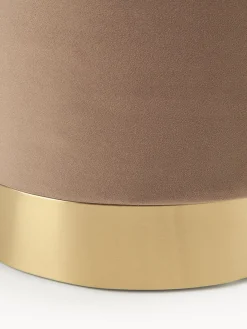 Puf de terciopelo Orchid Pufs Y Otomanos|Pufs Y Otomanos