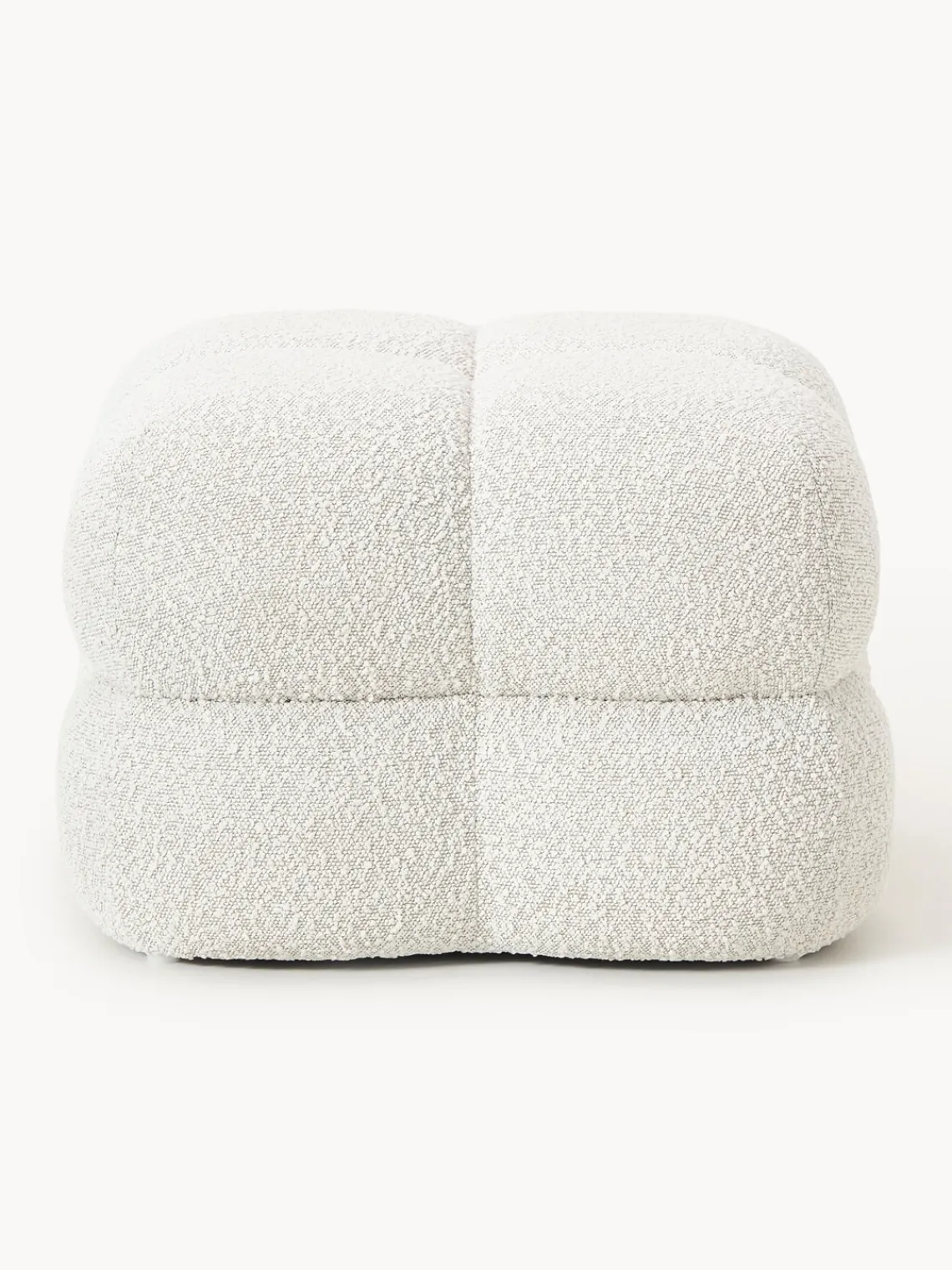 Online Puf en tejido bouclé Ellie Pufs Y Otomanos|Pufs Y Otomanos