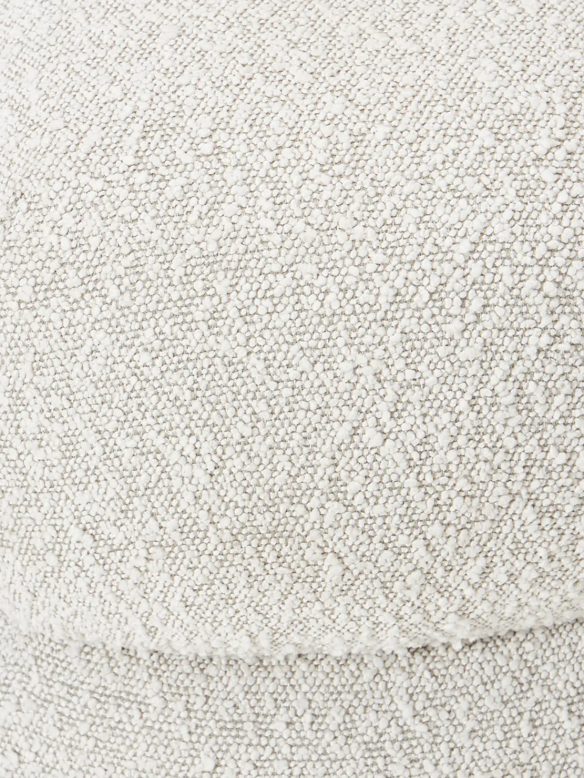 Online Puf en tejido bouclé Ellie Pufs Y Otomanos|Pufs Y Otomanos