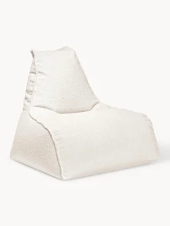 Clearance Puf en tejido bouclé Woolly Sillones Pequeños|Sillones